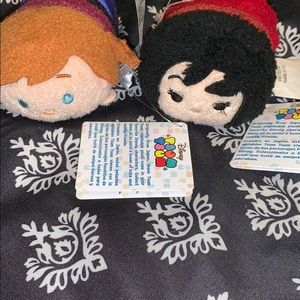 Anna (Frozen) & Mother Gothel (tangled) tsum tsum